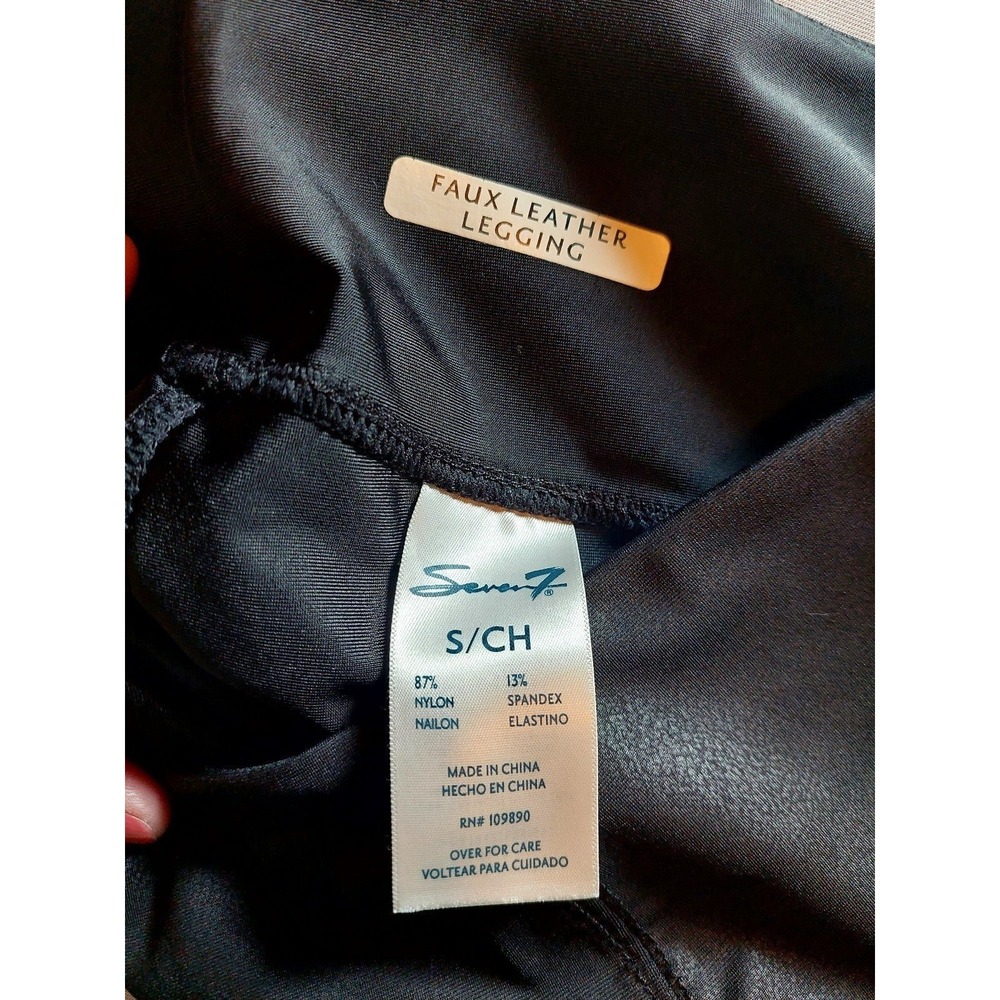 Seven Faux leather leggings - Picture 4 of 4